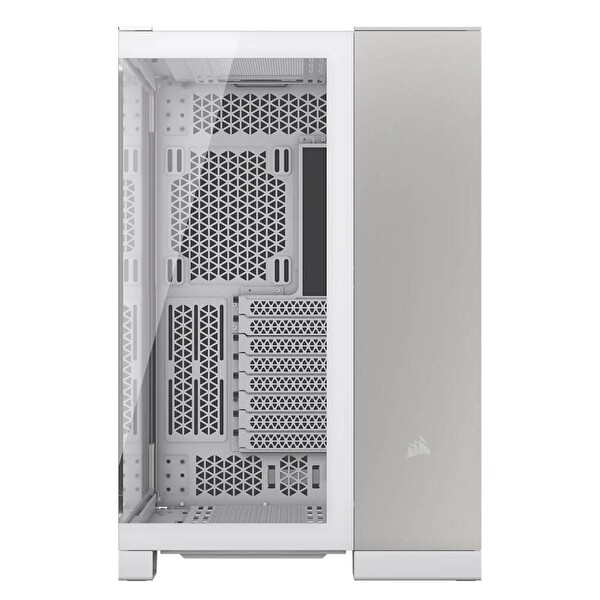Corsair 6500X Temperli Cam Çift Odalı USB 3.2 Type-C Beyaz/Saten Gri E-ATX Mid Tower Oyuncu Kasası