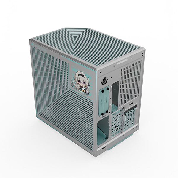 HYTE Y70 Firefly Honkai Star Rail Sınırlı Sürüm Temperli Cam USB 3.2 E-ATX Dual Chamber Mid Tower Gaming Kasa CS-HYTE-Y70-FIREF
