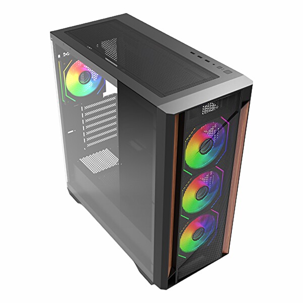 Frisby FC-9575G 750W 80+ Bronz USB 3.2 ARGB eATX Mid Tower Siyah Kasa