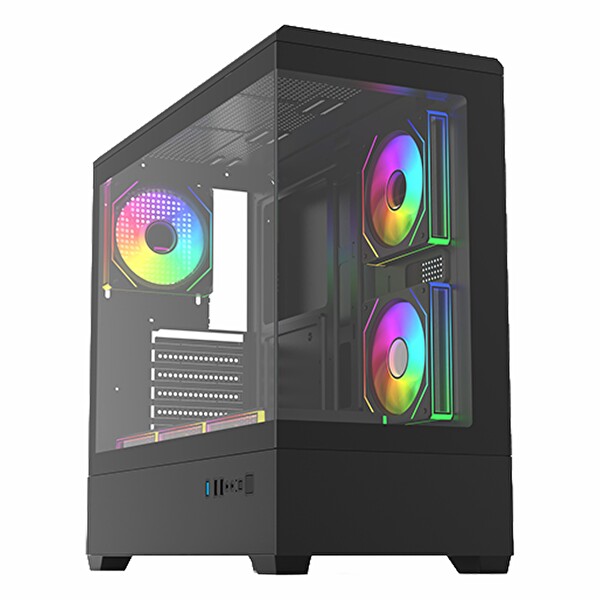 Frisby Tundra FC-9585G 750W 80+ Bronz USB 3.2 ARGB eATX Mid Tower Siyah Kasa