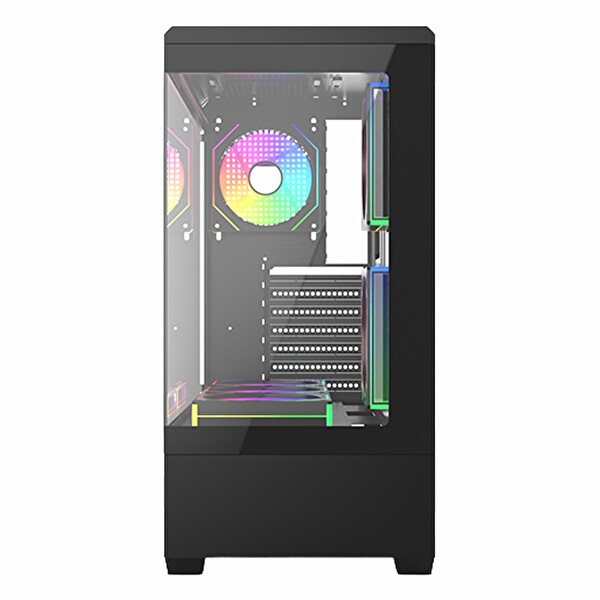 Frisby Tundra FC-9585G 750W 80+ Bronz USB 3.2 ARGB eATX Mid Tower Siyah Kasa