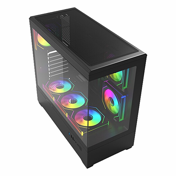 Frisby Tundra FC-9585G 750W 80+ Bronz USB 3.2 ARGB eATX Mid Tower Siyah Kasa