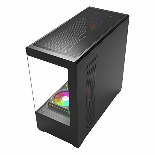 Frisby Tundra FC-9585G 750W 80+ Bronz USB 3.2 ARGB eATX Mid Tower Siyah Kasa