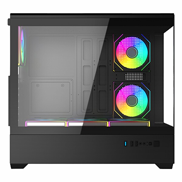 Frisby Tundra FC-9585G 750W 80+ Bronz USB 3.2 ARGB eATX Mid Tower Siyah Kasa