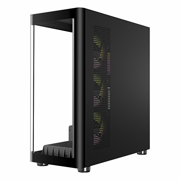 Frisby Vanta-G FC-9570G 750W 80+ Bronz USB 3.2 ARGB ATX Mid Tower Siyah Kasa