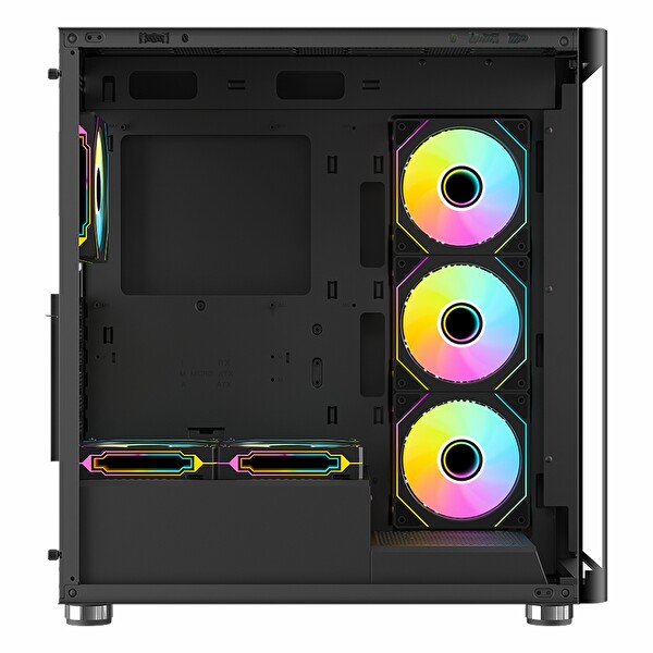 Frisby Vanta-G FC-9570G 750W 80+ Bronz USB 3.2 ARGB ATX Mid Tower Siyah Kasa