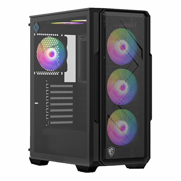 MSI Forge 150A B65 650W 80+ Bronz USB 3.2 ARGB ATX Mid Tower Siyah Kasa