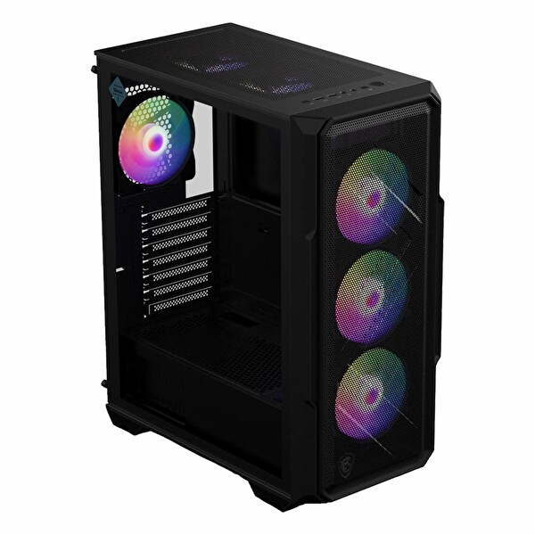 MSI Forge 150A B65 650W 80+ Bronz USB 3.2 ARGB ATX Mid Tower Siyah Kasa
