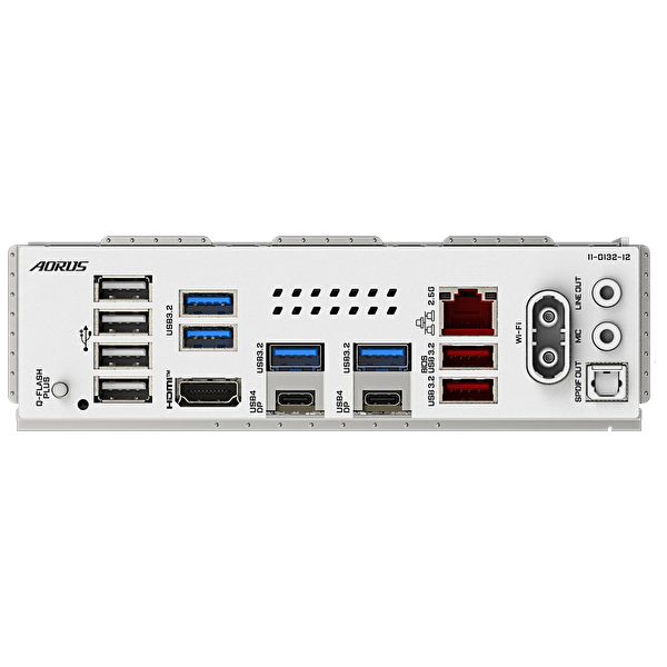 Gigabyte X870E Aorus Elite Ice WiFi7 DDR5 8200 MHz OC M.2 HDMI/USB-C PCIe 5.0 AM5 ATX Anakart