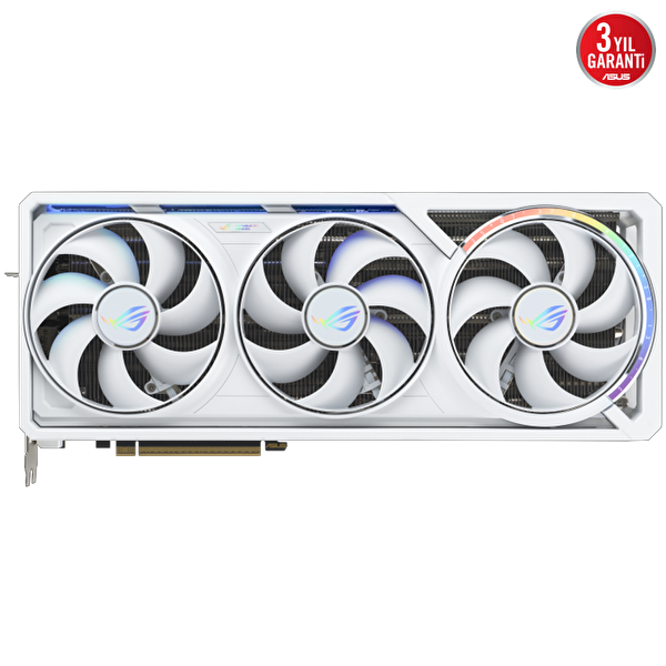 Asus ROG Astral GeForce RTX 5090 32GB White OC Edition GDDR7 DLSS 4 256 Bit Ekran Kartı Beyaz