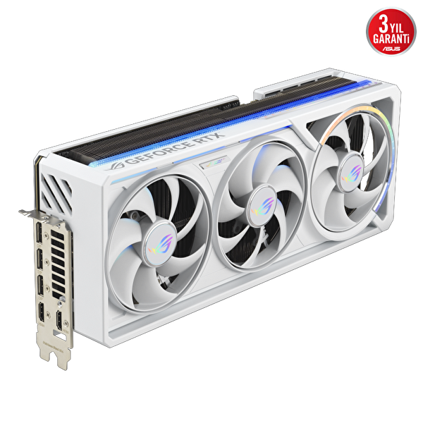 Asus ROG Astral GeForce RTX 5090 32GB White OC Edition GDDR7 DLSS 4 256 Bit Ekran Kartı Beyaz