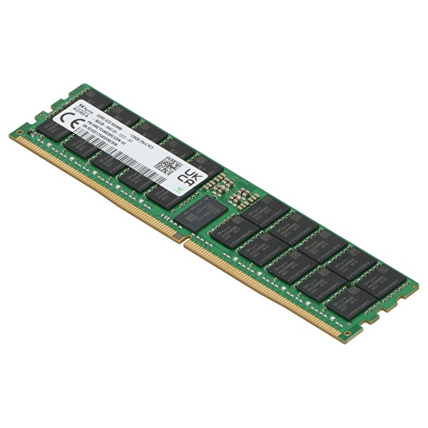 SK Hynix 128GB DDR5 5600MHz 2Rx4 PC5-5600B CL46 EC8 RDIMM Server Sunucu Ram HMCT04MGBRC539N