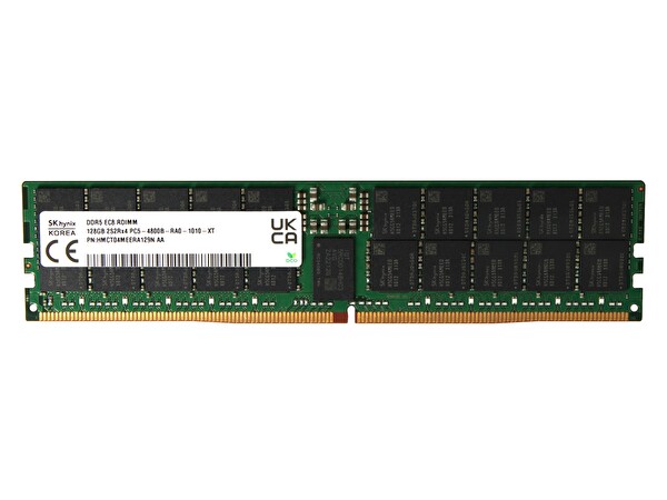 SK Hynix 128GB DDR5 4800MHz 2Rx4 PC5-4800B CL40 EC8 RDIMM Server Sunucu Ram HMCT04MEERA129N