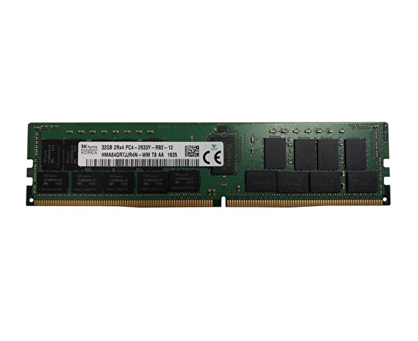 SK Hynix 32GB DDR4 2933MHz 2Rx4 PC4-2933Y 1.2V CL21 ECC RDIMM Server Sunucu Ram HMA84GR7JJR4N-WM
