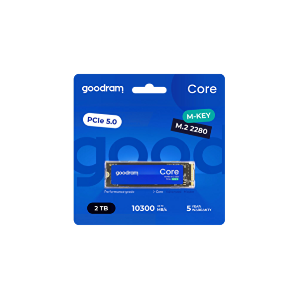 Goodram Core SSDR-GRC01-2K0-80 2 TB 10300/8700 MB/s Gen5 M.2 2280 SSD