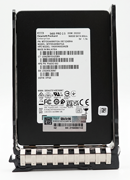 Hp-E 5400 Pro 960GB Sata 6Gbps 2.5