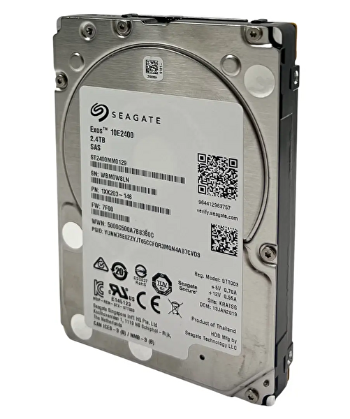 Seagate Exos 10E2400 2.4TB 10K 12G 512e SAS 2.5