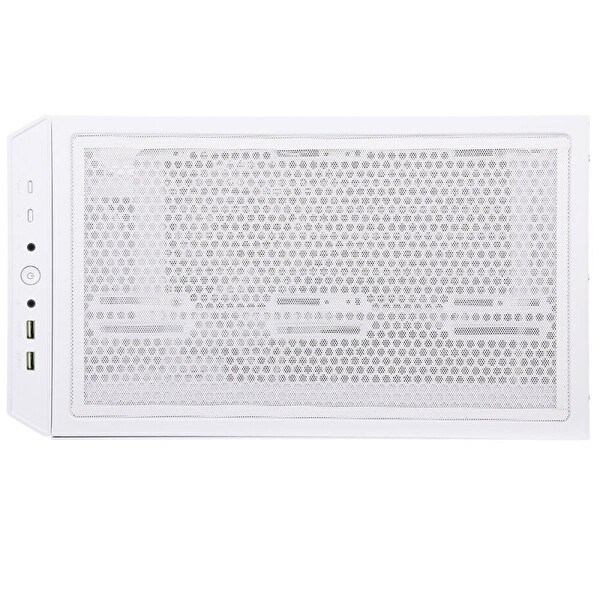 Power Boost PB-P2252BW ATX Ring Argb Fan Beyaz Psu Yok Oyuncu Bilgisayar Kasası