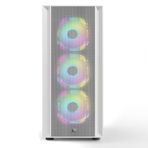 Power Boost X-12W ATX USB3.0 Mesh 4Xargb Fan Beyaz Psu Yok Oyuncu Kasa