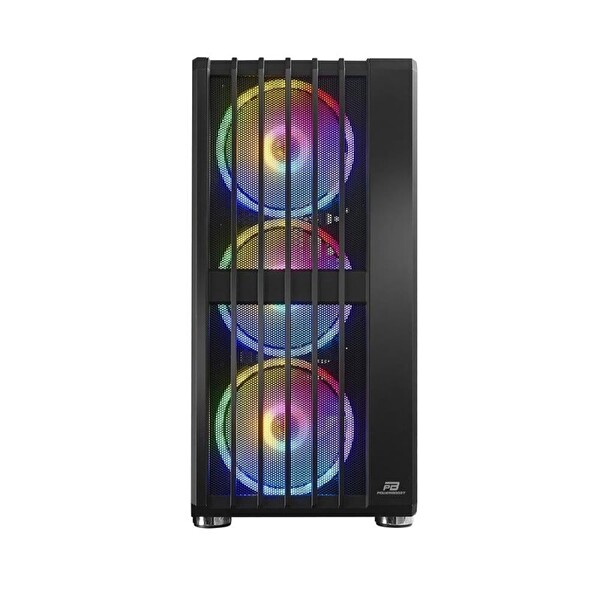 Power Boost VK-H002B ATX USB 3.0 Mesh Panel 4x140 MM Argb Fan Siyah Psu Yok Oyuncu Bilgisayar Kasası