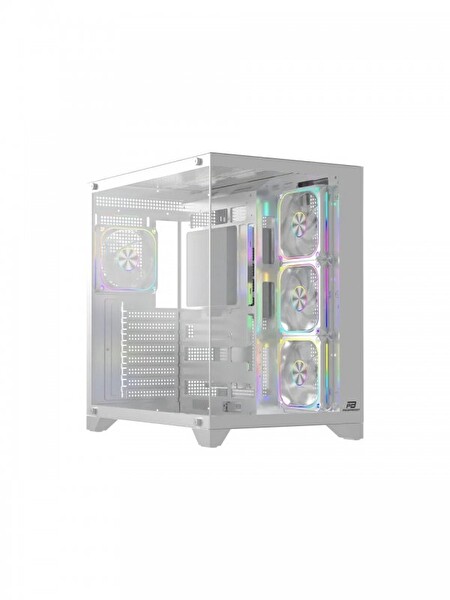 Power Boost PB-C9025W Sea View ATX 4X Argb Pwm Fan 80+ Bronze Beyaz Akvaryum 750W Oyuncu Bilgisayar Kasası