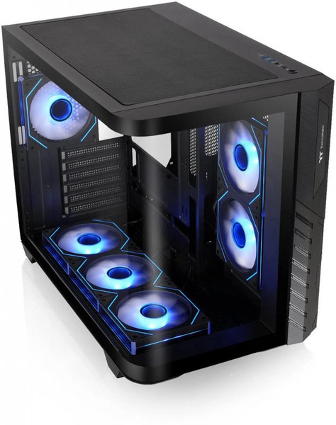 Thermaltake Vision 330 ATX 6x120 MM Fan Siyah Akvaryum (PSU Yok) Oyuncu Bilgisayar Kasası