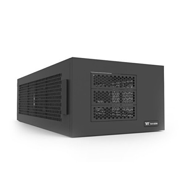 Thermaltake AX100 AX700 Çift Sistem Sıvı Soğutma Destekli (PSU Yok) Siyah Oyuncu Bilgisayar Kasası