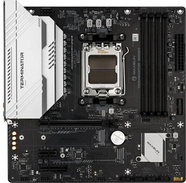 Maxsun Terminatör B650M 6000 OC DP HDMI M.2 MATX DDR5 AM5 Anakart