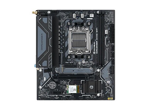 Maxsun Challenger B650M Wifi V2 6000(OC) DP HDMI M.2 mATX DDR5 AM5 Anakart