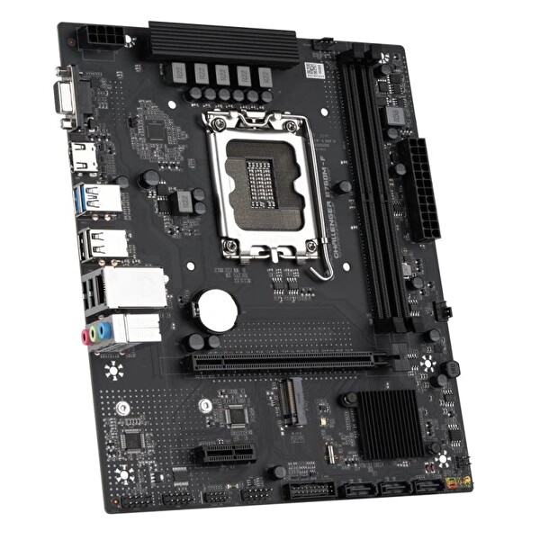 Maxsun Challenger B760M-F 4266(OC) VGA HDMI M.2 mATX DDR4 1700 Pin Anakart