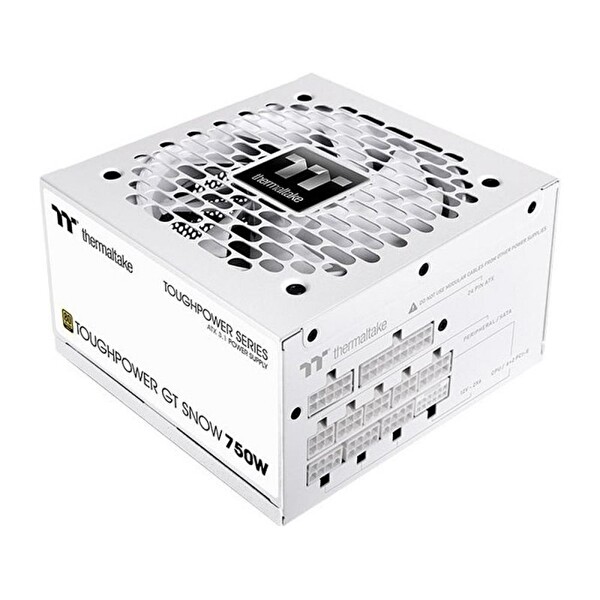 Thermaltake Toughpower GT Beyaz ATX 3.1 750W 80+ Gold Full Modüler Güç Kaynağı