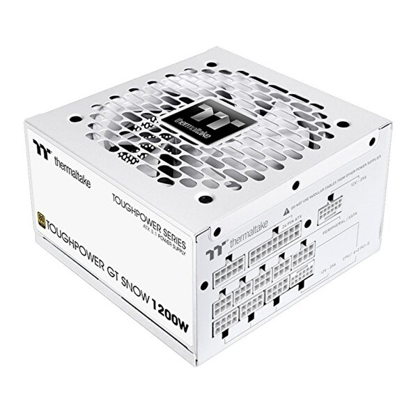 Thermaltake Toughpower GT Beyaz Gen5 ATX 3.1 1200W 80+ Gold Full Modüler Güç Kaynağı