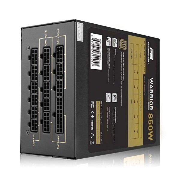 Power Boost BST-ATX0850GF1 Warrior PCIe GEN5 80+ Gold 850W Full Modular Güç Kaynağı