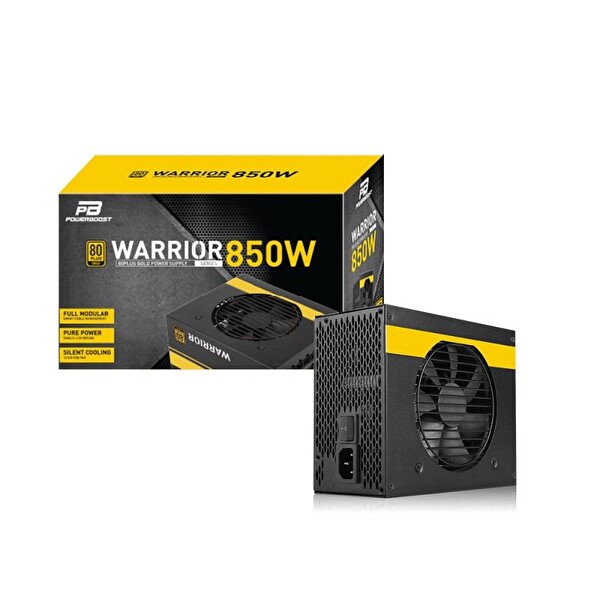 Power Boost BST-ATX0850GF1 Warrior PCIe GEN5 80+ Gold 850W Full Modular Güç Kaynağı
