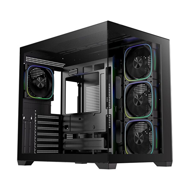 BitFenix ZAAH 4ARGB Siyah 750W 80+ Bronze GEN5 Mid Tower Akvaryum Bilgisayar Kasası
