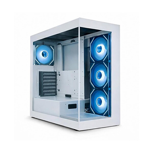 Aigo DS900 Beyaz 850W 80+ Bronze ARGB Mid Tower Bilgisayar Kasası