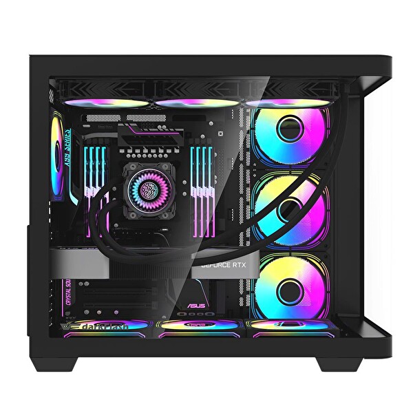 Aigo L285 Siyah 750W 80+ Bronze Mid Tower Bilgisayar Kasası