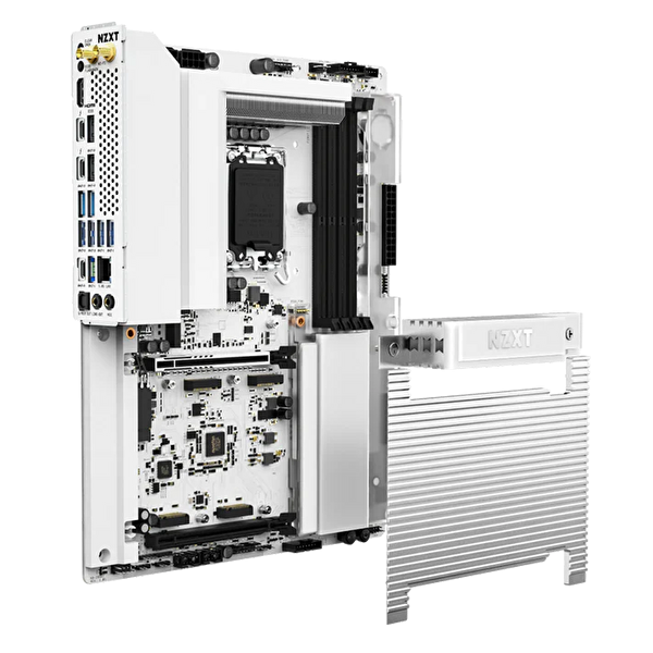 Nzxt N9 Z890 8000MHz(OC) DDR5 Soket LGA 1851 M.2 WiFi7 HDMI RGB Beyaz ATX Anakart