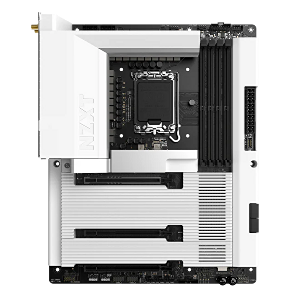 Nzxt N7 Z890 8000MHz(OC) DDR5 Soket LGA 1851 WiFi6e M.2 HDMI Beyaz ATX Anakart