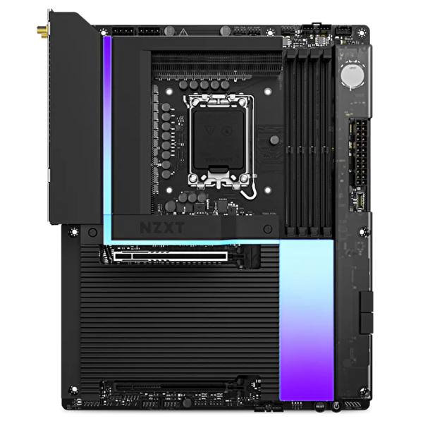Nzxt N9 Z890 8000MHz(OC) DDR5 Soket LGA 1851 M.2 WiFi7 HDMI RGB ATX Anakart