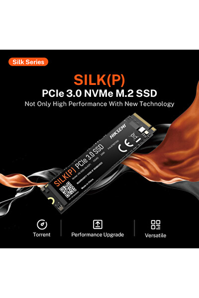 Hiksemi SILK(P) 256 GB M.2 2280 PCIe 3.0 NVMe 2280MB/s - 1800MB/s SSD
