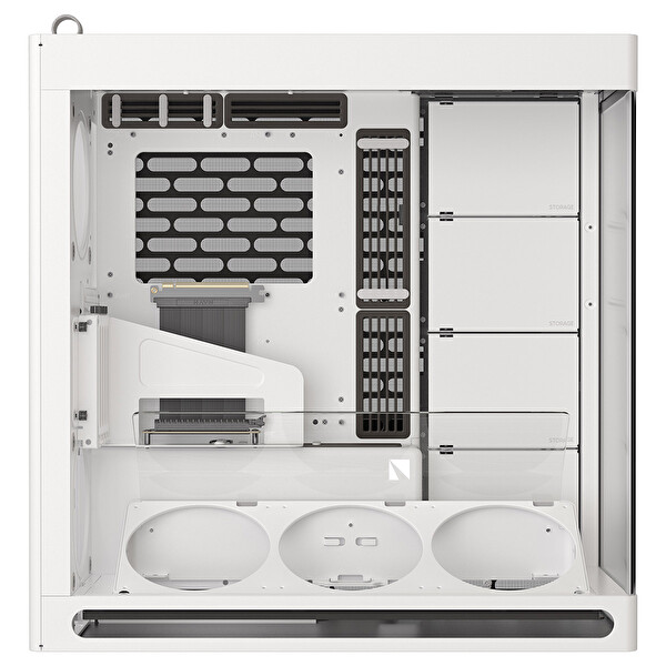 Havn HS 420 VGPU Edition White Temperli Cam USB 3.2 Mid Tower ATX Gaming Bilgisayar Kasası