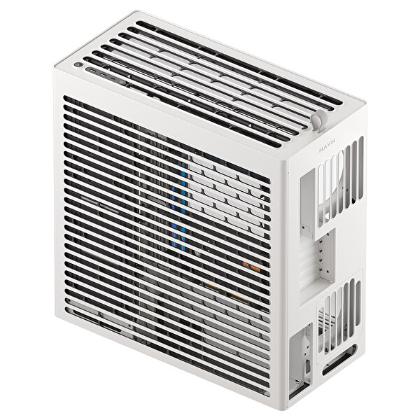 Havn HS 420 VGPU Edition White Temperli Cam USB 3.2 Mid Tower ATX Gaming Bilgisayar Kasası