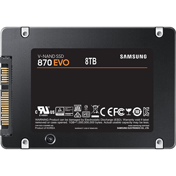 Samsung 870 EVO MZ-77E8T0BW 8 TB 2.5