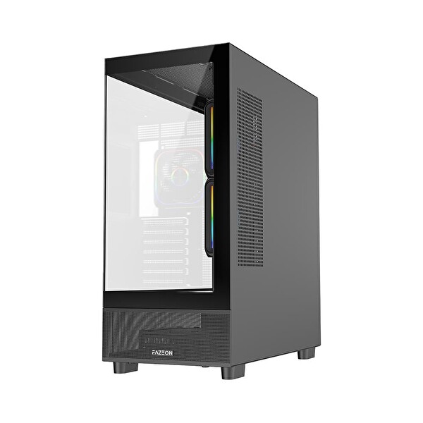Fazeon F17 F17A750BBQ ARGB Fanlı Siyah 750 W ATX Oyuncu Kasası