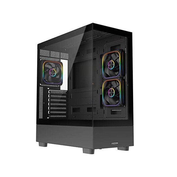Fazeon F2 750W 80+ Bronze ARGB 3x120 MM Fanlı ATX Oyuncu Kasası