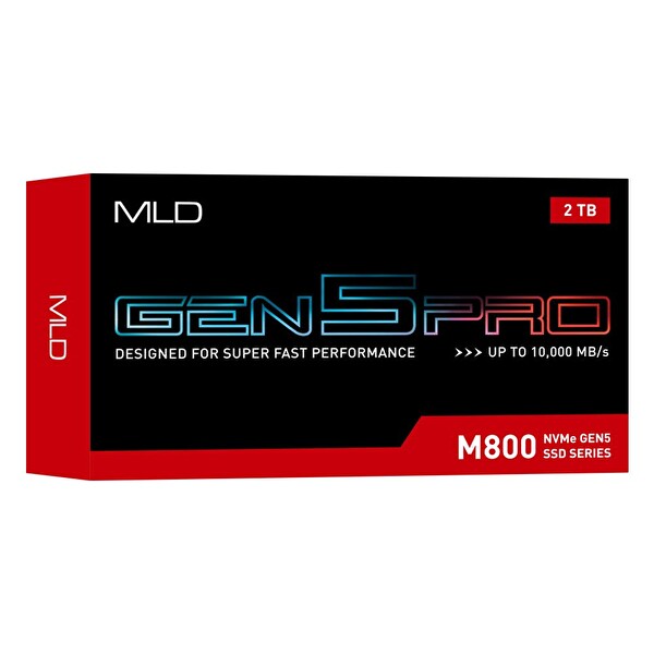 MLD M800 BM-MLD22M800E31-2000 Pro 2 TB NVMe 2280 Gen5x4 10300/8600 MB/s SSD