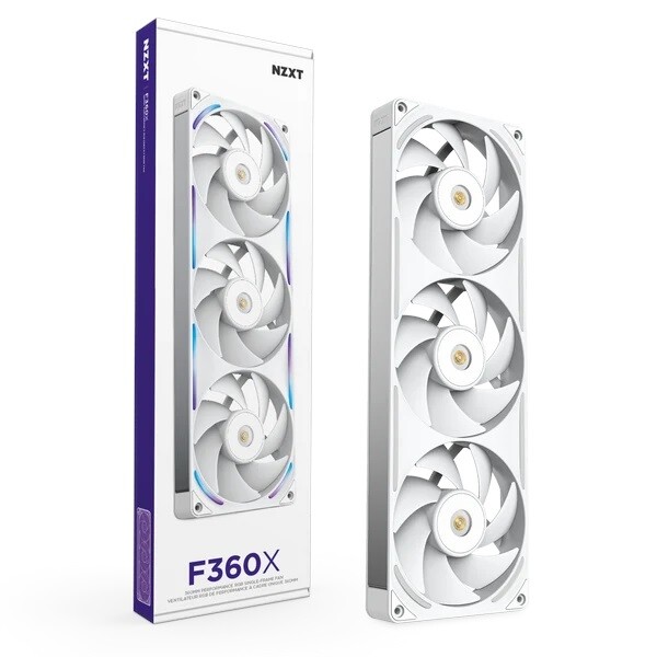 Nzxt F360X RF-U36PN-W1 Beyaz 360 MM Kasa Fanı