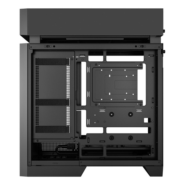 DeepCool CL660 Mid Tower ATX Temperli Cam Type-C Siyah Bölmeli Oyuncu Bilgisayar Kasası