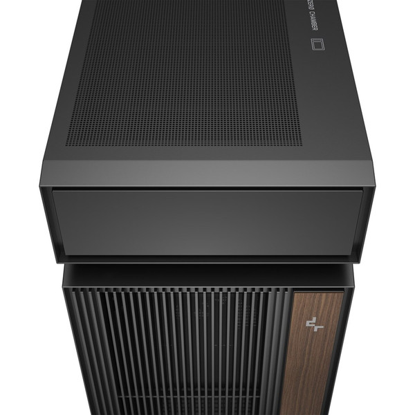 DeepCool CL660 Mid Tower ATX Temperli Cam Type-C Siyah Bölmeli Oyuncu Bilgisayar Kasası
